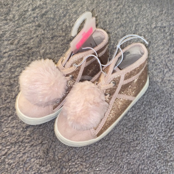 Rose gold hi tops sneakers! - Picture 2 of 3